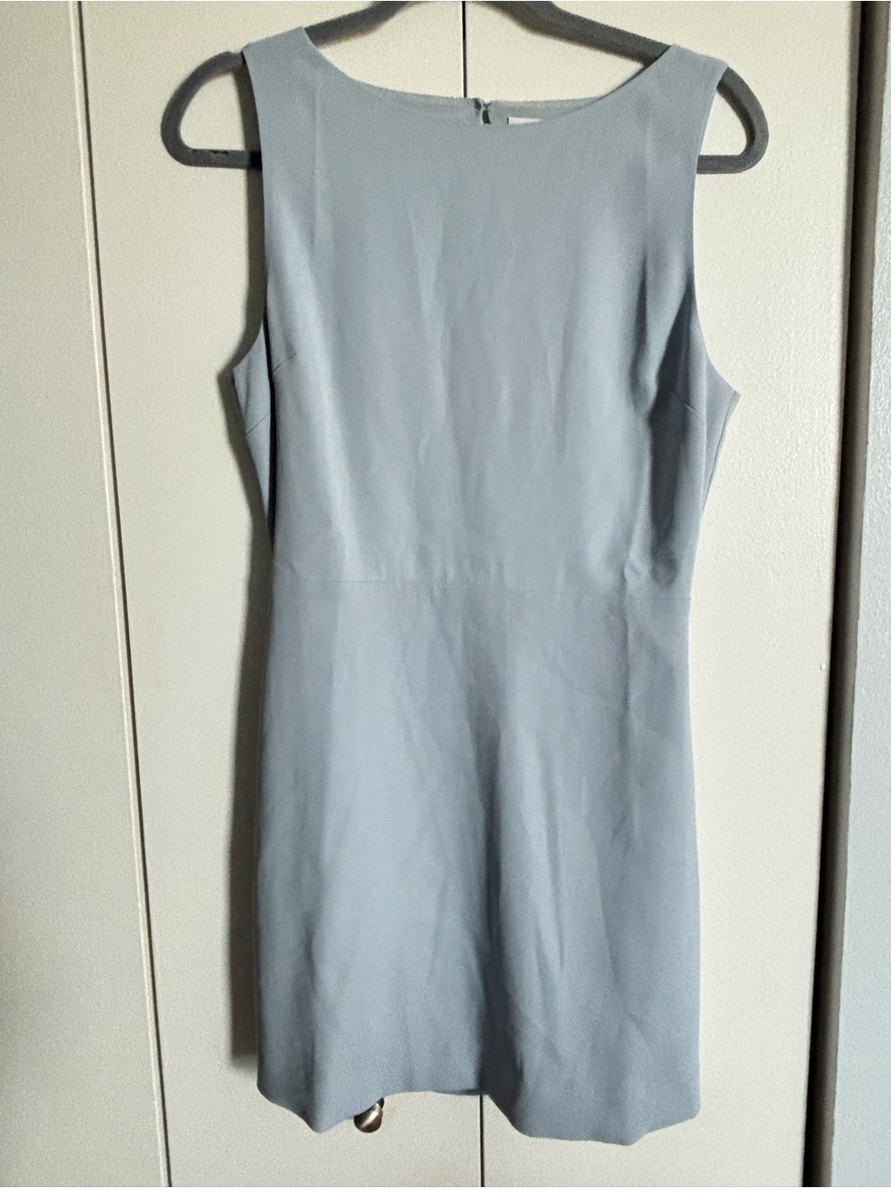 Light Blue open back dress